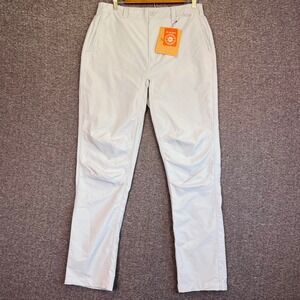 Simms Superlight Fishing Outdoor Pant 34x32 Elastic Waist Ocean Breeze Blue NEW